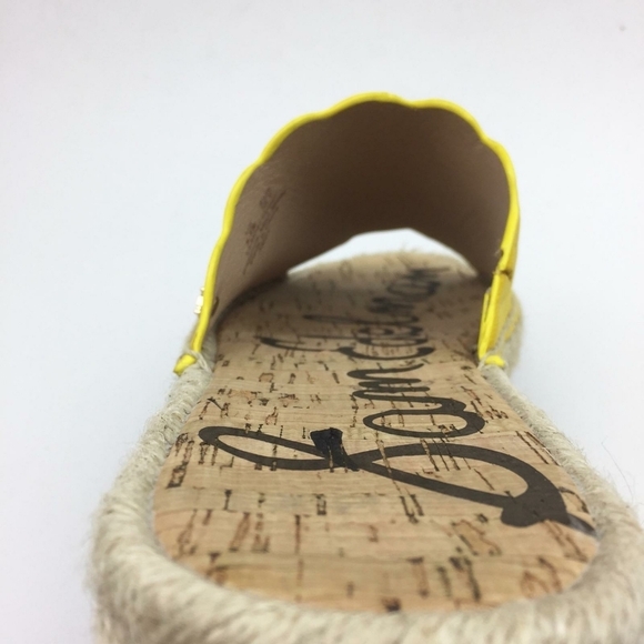 Sam Edelman Andy Scalloped Leather Espadri… - Picture 9 of 16